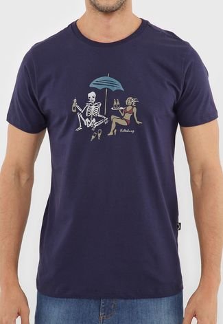 Camiseta Billabong Apocalypse Azul-Marinho