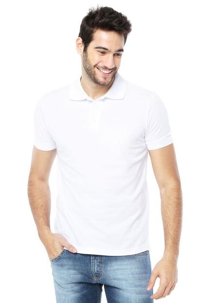 Camisa Polo Forum Muscle Brand Branca - Marca Forum