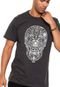 Camiseta Globe Skull Glow Cinza - Marca Globe