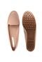 Mocassim Moleca Perfuros Nude - Marca Moleca