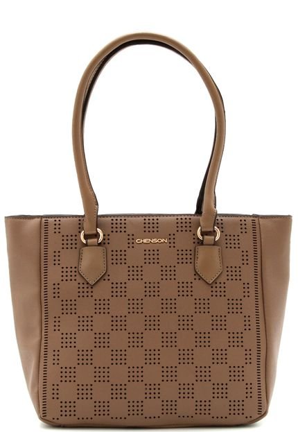 Bolsa Chenson Lasercut Caramelo - Marca Chenson