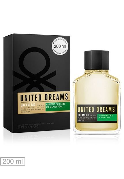 Perfume United Dreams Dream Big Man 200ml - Marca Benetton Fragrances