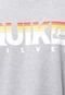 Camiseta Quiksilver Básica Extra Extra Cinza - Marca Quiksilver