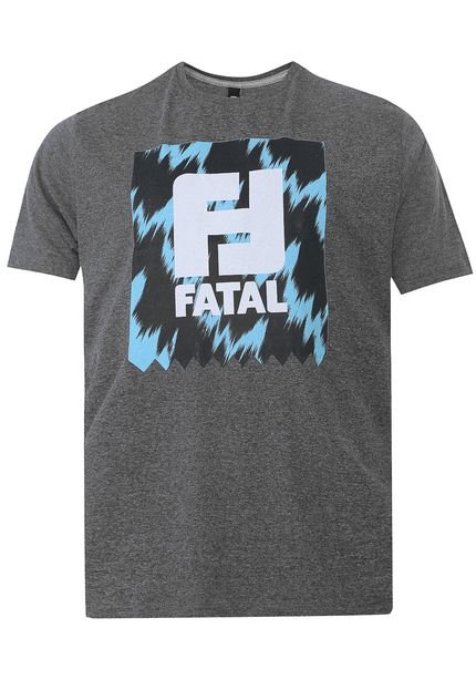 Camiseta Fatal Estampada Grafite - Marca Fatal