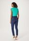 Calça Jeans Feminina Skinny Cintura Média - Azul - Marca Hering