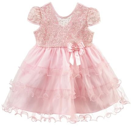 Menor preço em Vestido De Festa Libelinha Para Bebê Estilo Princesa Rosa