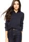 Camisa Tommy Hilfiger Marlene Blouse Azul Marinho - Marca Tommy Hilfiger