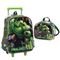 Kit Mochila de Rodinha Luxcel Hulk  Avengers - 39582  Verde - Marca Luxcel