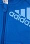 Agasalho adidas Performance Hood 3S Inf Azul - Marca adidas