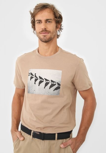 Camiseta Reserva Pombo Bege - Marca Reserva