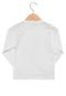 Camiseta Tricae Manga Longa Menino Branco - Marca Tricae