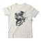 Camiseta Skull Sketch - Off White - Marca Studio Geek 