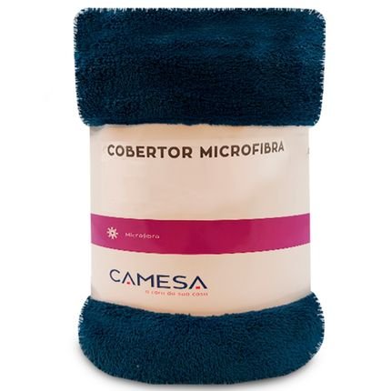 Manta Cobertor Casal 180x220cm Microfibra Soft Macia Fleece  Camesa - Emcompre - Marca Camesa