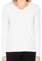 Blusa Hering Gola V Branca - Marca Hering