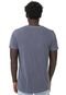 Camiseta RVCA Washed Azul-Marinho - Marca RVCA