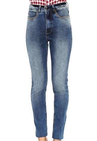 Calça Jeans Lez a Lez Skinny Comfort Azul