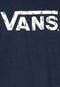 Camiseta Vans Classic Logo Fill Hula Daz Azul-Marinho - Marca Vans