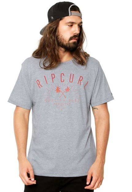Camiseta Rip Curl Surf City Cinza - Marca Rip Curl