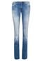 Calça Jeans Calvin Klein Jeans Reta Low Rise Azul - Marca Calvin Klein Jeans