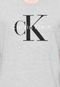 Camiseta Calvin Klein Underwear Logo Cinza - Marca Calvin Klein Underwear