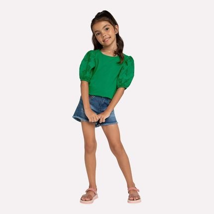 Blusa Infantil Menina Nanai Verde - Marca Nanai