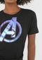 Blusa Cativa Marvel Vingadores Preto - Marca Cativa Marvel