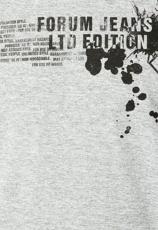 Camiseta Forum Edition Cinza