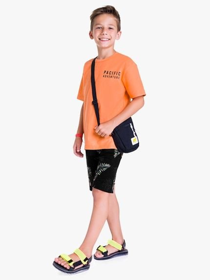 Conjunto Infantil Menino Kyly Laranja - Marca Kyly