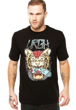 Camiseta Urgh Silk Tiger Preta