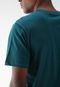 Camiseta Oakley Reta Estampa Verde - Marca Oakley