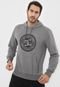 Moletom Flanelado Fechado DC Shoes Circle Cinza - Marca DC Shoes