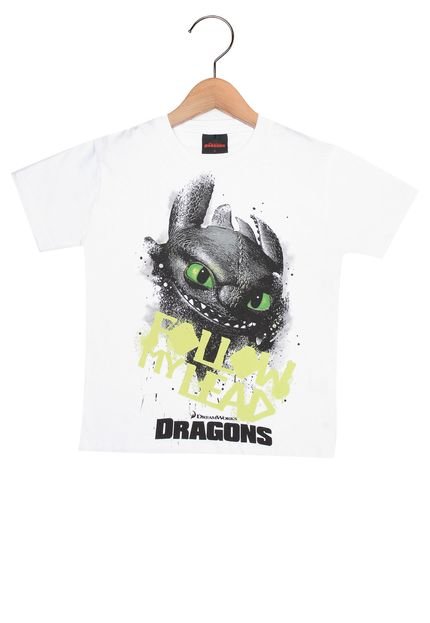 Camiseta Fakini Dragons Branco - Marca Fakini