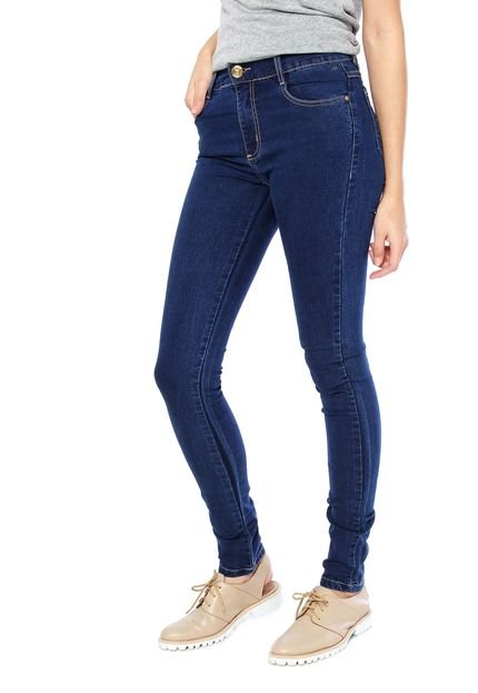 Calça Jeans Sawary Cintura Alta Azul - Marca Sawary
