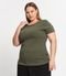 Blusa Cotton Plus Size Feminina Kohmar Verde - Marca Kohmar