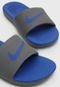 Chinelo Slide Nike Sportswear Kawa Cinza - Marca Nike Sportswear