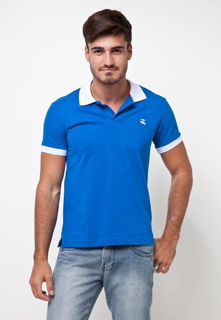 Camisa Polo FiveBlu Tucano Azul - Marca FiveBlu