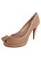 Peep toe Dumond Vazado Barbicacho Marrom - Marca Dumond