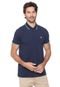 Camisa Polo Malwee Slim Listras Azul-marinho - Marca Malwee
