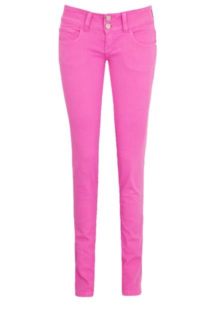 Calça Jeans Acostamento Skinny Color Rosa - Marca Acostamento