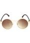 Óculos de Sol Thelure Redondo Dourado - Marca Thelure