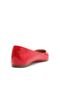 Sapatilha Rock Lily Bico Fino Verniz Vermelha - Marca Rock Lily