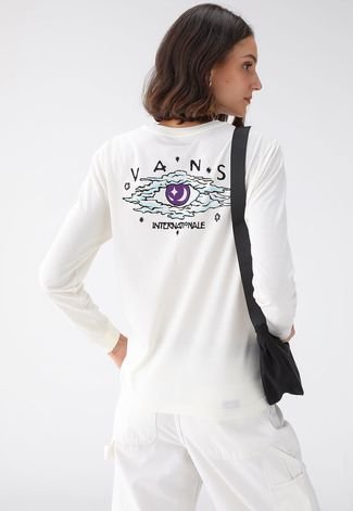 Camiseta Vans Eye Branca