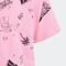 Adidas Camiseta Cropped Estampada Brand Love Infantil - Marca adidas