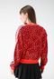 Blusa de Moletom Fechada adidas Originals Leopard Luxe Vermelha - Marca adidas Originals