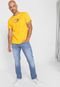 Camiseta Tommy Hilfiger Logo Amarela - Marca Tommy Hilfiger