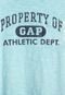 Camiseta GAP Lettering Bolso Azul - Marca GAP