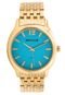 Relógio Seculus 20515LPSVDS1 Dourado/Azul - Marca Seculus
