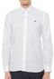 Camisa Lacoste Slim Estampada Branca - Marca Lacoste