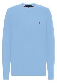 Sweater Basico C-Neck Azul Tommy Hilfiger