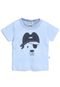 Camiseta Marlan Baby Menino Estampa Azul - Marca Marlan Baby
